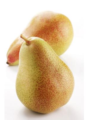 Rice Souffle with Pears & Raspberries Dessert Recipe - Wolfgang Puck Recipes. In the middle of this pudding is a layer of sliced, cinnamon-spiced poached pears, a perfect complement to the creamy rice mixture.