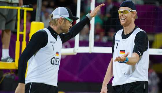Brink and Reckermann Win Men's Beach Volleyball Gold in Thriller