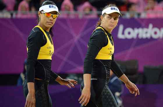 Brazil's Juliana and Larissa Fight Back to Win Bronze in Women's Beach Volleyball