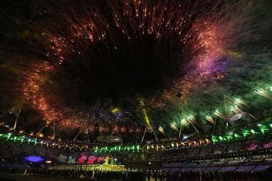 The Closing Ceremony of the 2012 Summer Olympic Games (Photo by: Paul Drinkwater/NBC)