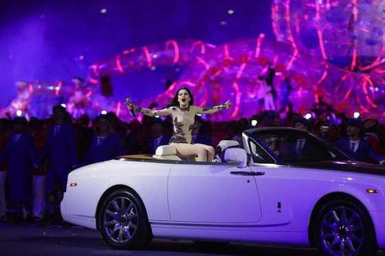 The Closing Ceremony of the 2012 Summer Olympic Games (Photo by: Paul Drinkwater/NBC)