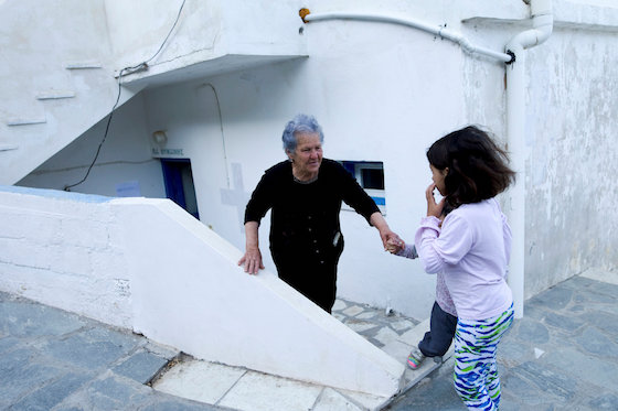 Greek Islanders Rely on Volunteers and God