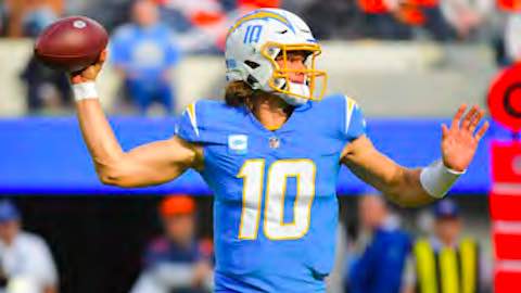 JUSTIN HERBERT of the Chargers