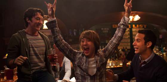 Jonathan Keltz and Justin Chon  in '21 and Over'