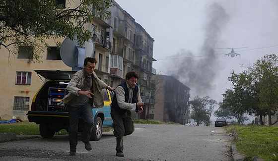 Rupert Friend and Richard Coyle in 5 Days of War