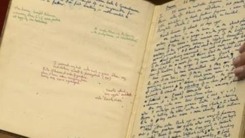 Alan Turing's Handwritten Nazi Codebreaker Notebook 
