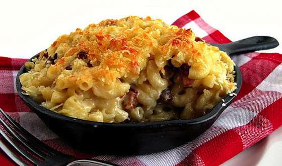 Alpine-Style Macaroni and Cheese with Bacon Recipe
