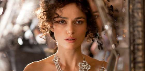 Keira Knightley and Aaron Johnson  in Anna Karenina