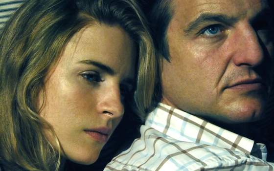 Brit Marling and William Mapother in Another Earth