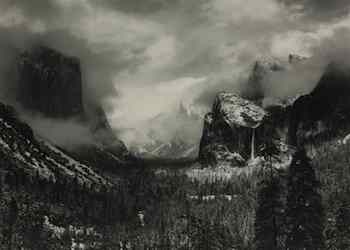 The large Ansel Adams print brought $722,500 in a recent Sotheby's New York auction
