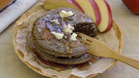 Big Game Day Recipes - Apple Strudel Pancakes - Go Big on Brunch Recipes