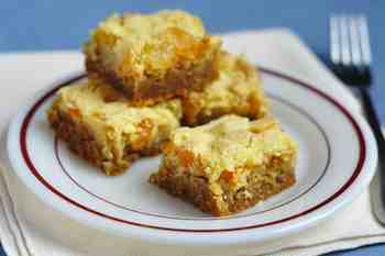 Apricot Buttermilk Custard Bars