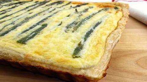 Asparagus Bacon and Cheese Quiche  Recipe