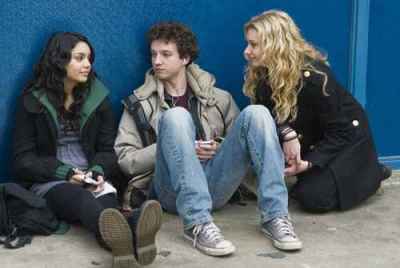 Aly Michalka, Vanessa Hudgens & Gaelan Connell in the movie Bandslam. Movie Review & Trailer. Find out what is happening in Film visit iHaveNet.com