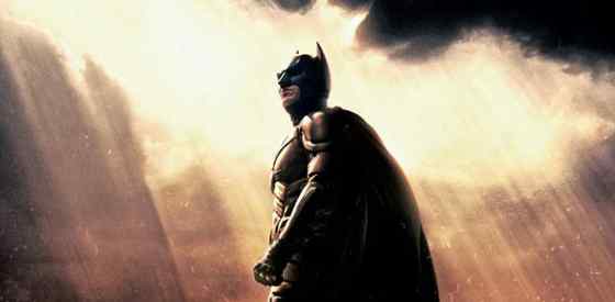 Christian Bale and Tom Hardy in Batman: The Dark Knight Rises