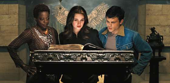 Alice Englert and Alden Ehrenreich  in 'Beautiful Creatures'