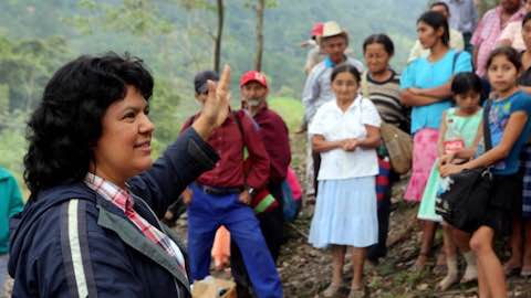 Berta Cáceres, Presente!
