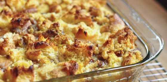 Humble Yet Decadent Bread Pudding 