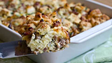 Breakfast 'Bread Pudding'