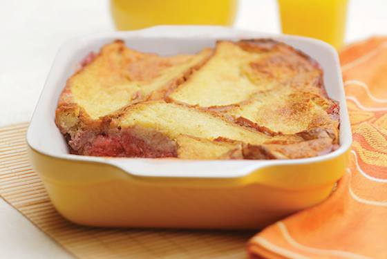 Breakfast Fruit Bread Pudding Recipe