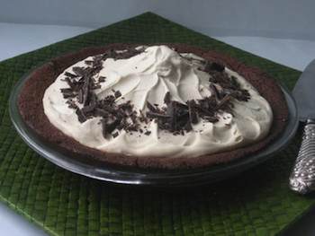Brownie Fudge Pie with Bailey's Whipped Cream Recipe