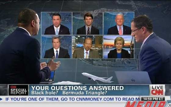 Malaysia Airlines Flight 370 - CNN: Overkill News Network 