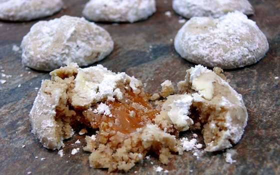 Caramel-Nut Surprise Cookies Recipe