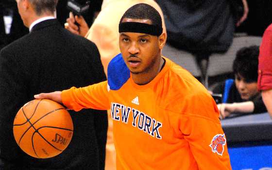 Carmelo Anthony Welcomes Phil Jackson Hiring