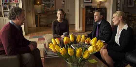 Christoph Waltz and Kate Winsletin Carnage