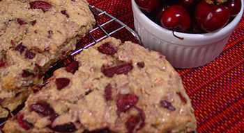 Cherry Almond Scones  