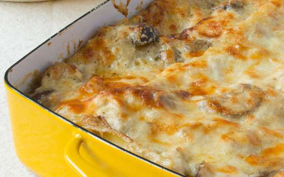 Chicken and Mushroom Lasagna Recipe