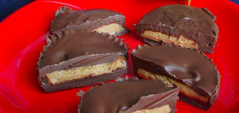 Chocolate-Covered Peanut Butter Cups