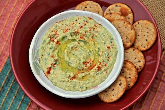 Cilantro and Jalape-o Hummus Recipe