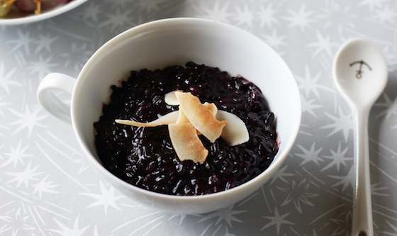 Coconut Black Rice Pudding Recipe