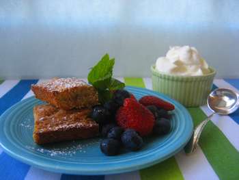 Coconut Walnut Bars  Recipe