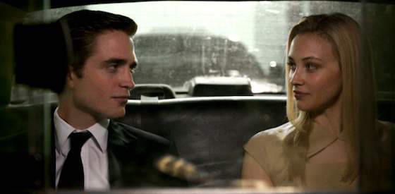 Robert Pattinson and Juliette Binoche  in Cosmopolis