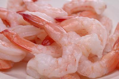 You can buy the crabmeat and shrimp already cooked, shelled and ready to serve