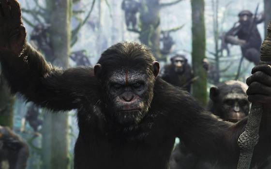 Dawn of the Planet of the Apes Movie Review & Trailer
