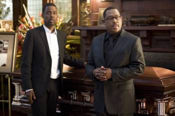 Chris Rock & Martin Lawrence in the movie Death at a Funeral