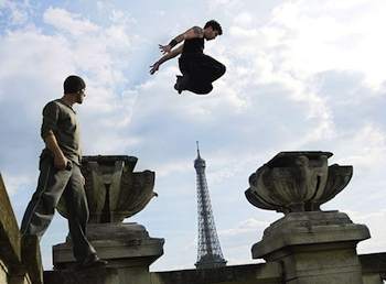 Cyril Raffaelli & David Belle in the movie District 13: Ultimatum