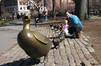 Make Way for Ducklings; Boston