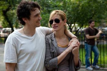 Julia Roberts & James Franco in the movie Eat Pray Love