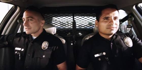 Jake Gyllenhaal and Michael Pena  in End of Watch