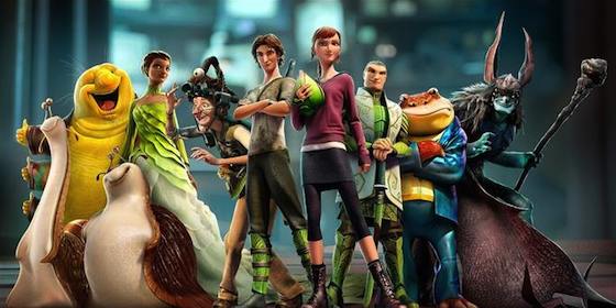 Amanda Seyfried and Beyonce Knowles  in 'Epic'