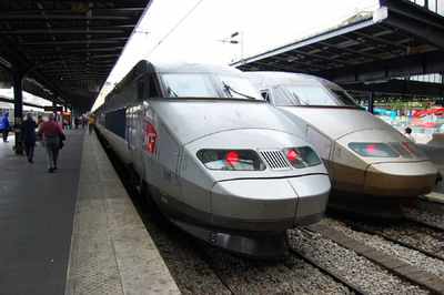 Europe's high-speed rail, such as this French bullet train, is so successful that one airline is considering getting into the business