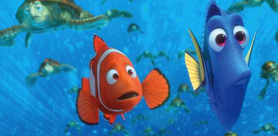 Albert Brooks and Ellen Degeneres  in Finding Nemo 3D