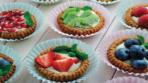 Good-for-You Fruit Tarts Recipe