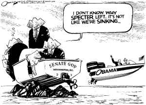 Jack Ohman - Editorial Cartoon  | What Does the Future Hold for GOP? - Jonah Goldberg