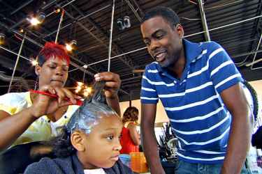 Chris Rock & Paul Mooney in the movie Good Hair