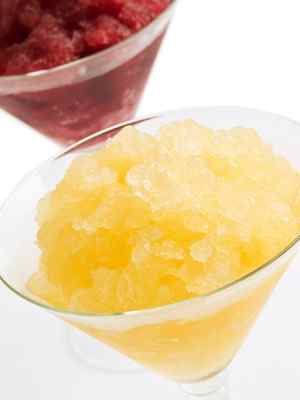 Granitas - Making Ice Cream Without a Machine - Granita can be made in many refreshing flavors, from orange to mint and almond